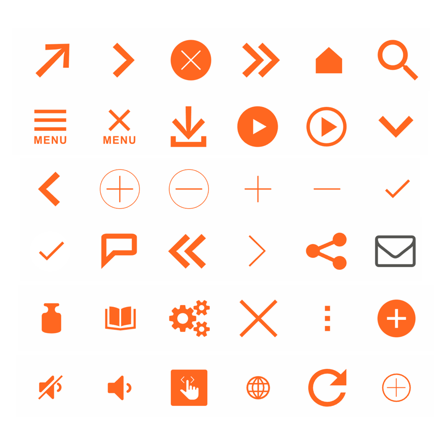 image of old blum icons